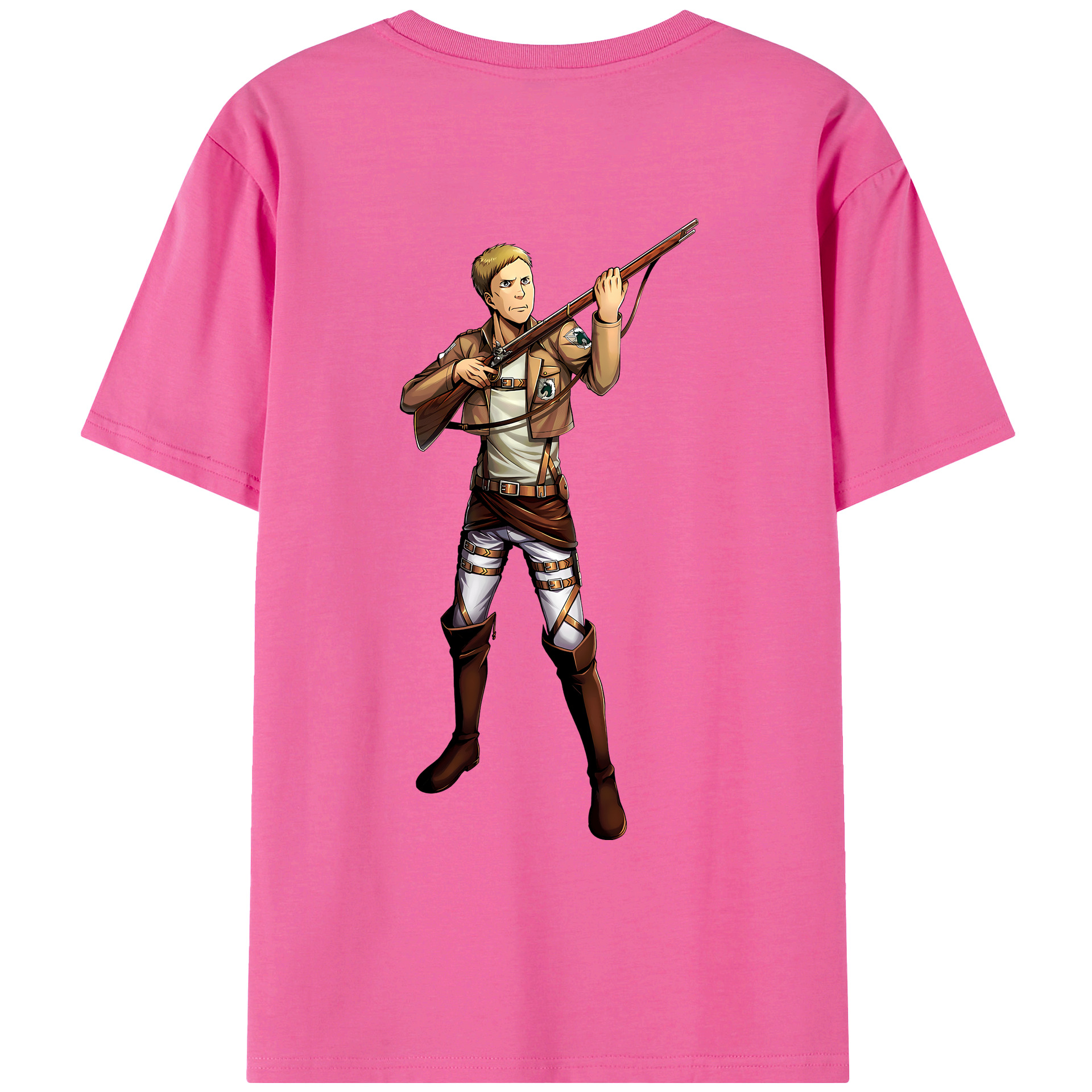（画像用） 進撃の巨人 Attack on Titan レディース半袖Tシャツ(バックプリント)